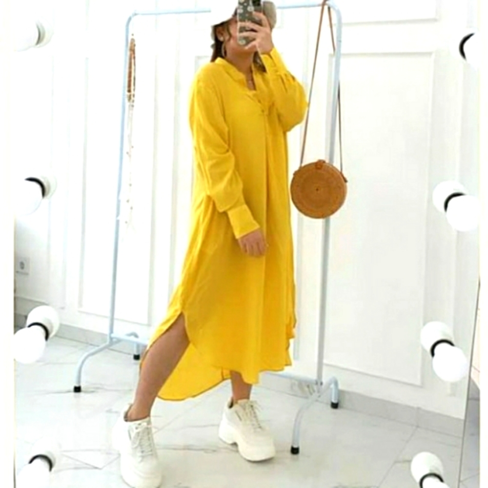 H&M lyocell dress